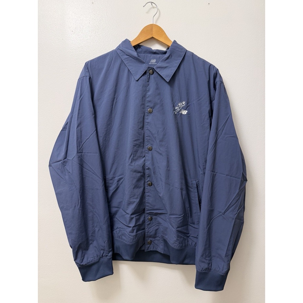 New Balance Shohei Ohtani Signature Blue Windbreaker Nylon Jacket Men's Large LA
